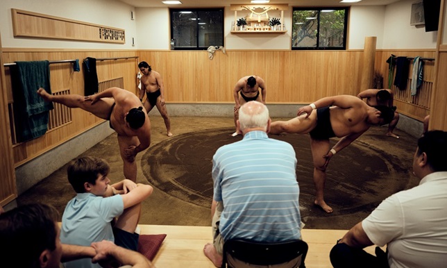 相撲部屋見学